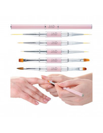 JAD PINCEAUX KIT 5 PIECES ROSE