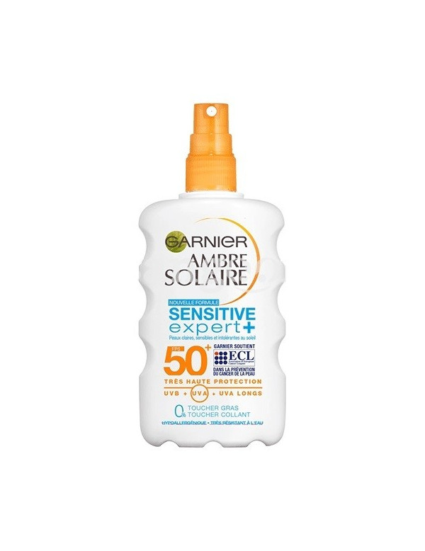 GARNIER AMBRE SOLAIRE SPRAY SENSITIVE ENFANT SPF50+ 200ML