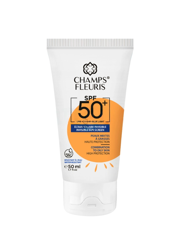 CHAMPS FLEURIS ECRAN SOLAIRE INVISIBLE SPF50+ 50ML